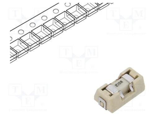 Fusível: baixa tensão, rápido, 10A, 125VAC, 125V,.