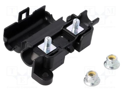 Tomada, 40mm, 125a, Roscado,Apertado, Sa&iacute;: Parafusos M5, Faixas: 1