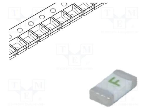 Fusível: baixa tensão, rápido, 500mA, 63VAC, 63V,.