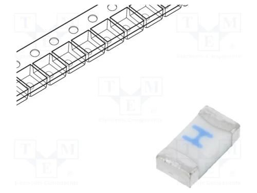 Fusível: baixa tensão, rápido, 1A, 50VAC, 50VDC, .
