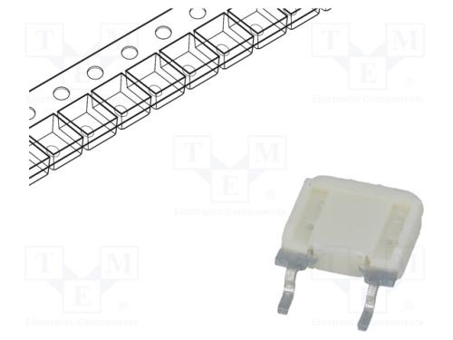 Fusível: baixa tensão, rápido, 3A, 350VAC, SMD, 1.