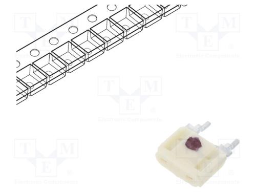 Fusível: baixa tensão, rápido, 7,5A, 350VAC, SMD,.