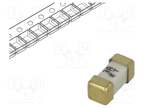 Fusível: baixa tensão, retardado, 3A, 125VAC, 125.
