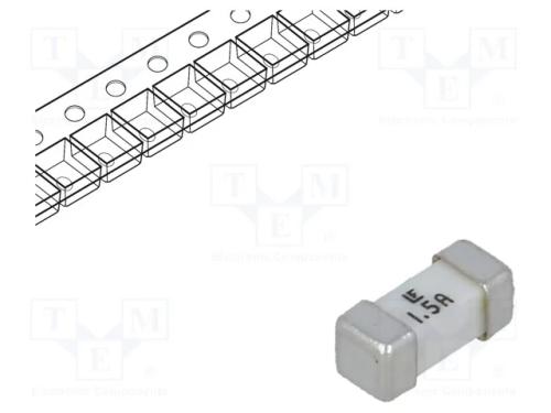 Fusível: baixa tensão, super-imediato, 1,5A, 125V.