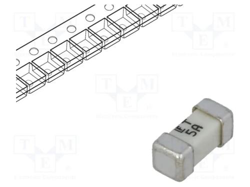 Fusível: baixa tensão, retardado, 5A, 125VAC, 125.