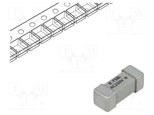 Fusível: baixa tensão, rápido, 5A, 250VAC, 250V, .