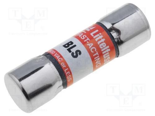 Fusível: Baixa Tensão, Rápido, 400ma, 600vac, 10x35mm