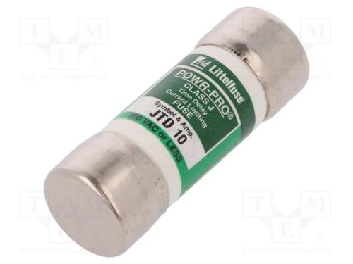 Fusível: Baixa Tensão, Retardado, 10a, 600vac, 300vdc, Industrial
