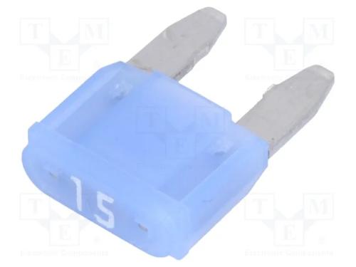 Fusível: Baixa Tensão, 15a, 12vdc, Automotivo, 10,9mm, Smart Glow