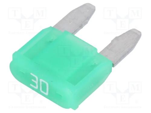 Fusível: Baixa Tensão, 30a, 12vdc, Automotivo, 10,9mm, Smart Glow