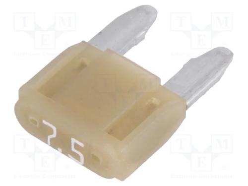Fusível: Baixa Tensão, 7,5a, 12vdc, Automotivo, 10,9mm, Smart Glow