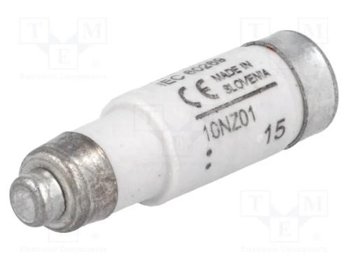 Fusível: Baixa Tensão, Gg,Gl,Retardado, 10a, 400vac, 250vdc, D01