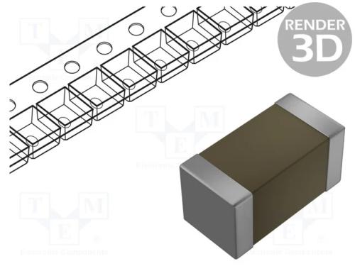 Fusível: de polímero PTC, 125mA, SMD, 1206L