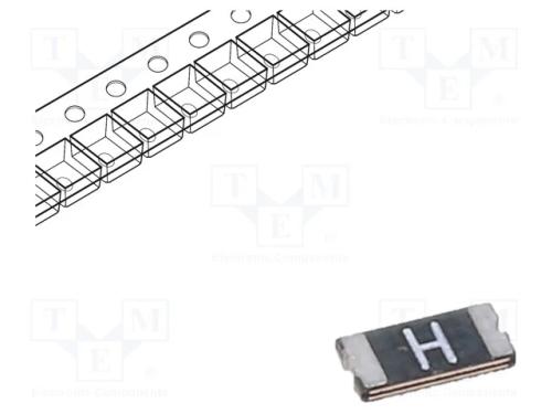 Fusível: de polímero PTC, 1,1A, SMD, 1206L