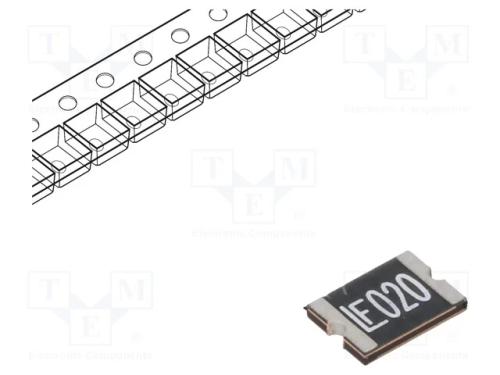 Fusível: de polímero PTC, rápido, 0,2A, 30V, 30VD.