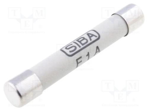 Fusível: Baixa Tensão, Rápido, 1a, 1,2kvac, Industrial, 8x50mm