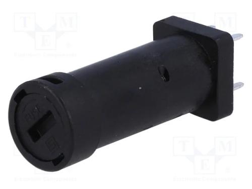 Tomada, Fusíveis Cilíndricos, Tht, 5x20mm, -40÷85c, 10a, Ul94v-0
