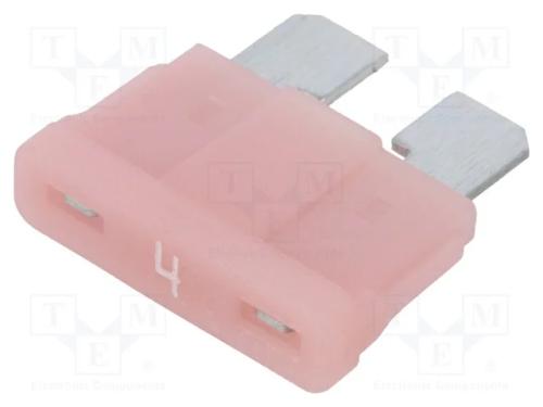 Fusível: Baixa Tensão, 4a, 32vdc, Automotivo, 19,3mm
