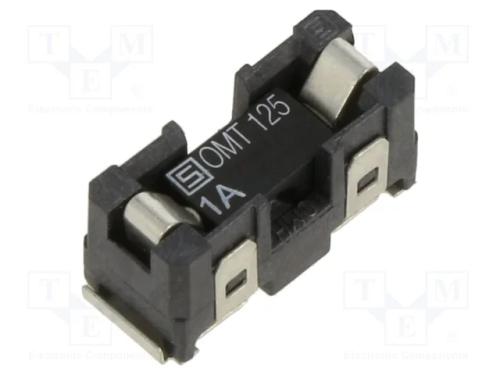 Fusível: baixa tensão, retardado, 1A, 125VAC, 125.
