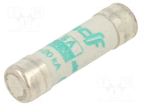 Fusível: Baixa Tensão, Am, 6a, 400vac, 8x31mm