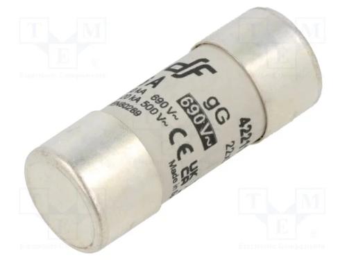 Fusível: Baixa Tensão, Gg, 16a, 690vac, 440vdc, 22x58mm