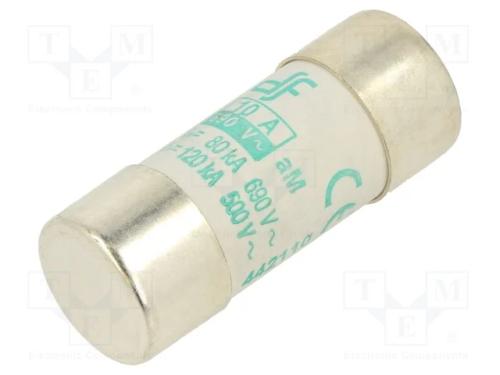 Fusível: Baixa Tensão, Am, 10a, 690vac, 22x58mm