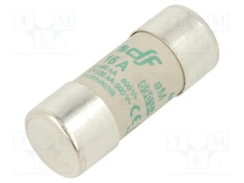 Fusível: Baixa Tensão, Am, 16a, 690vac, 22x58mm