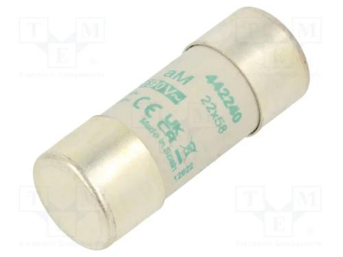 Fusível: Baixa Tensão, Am, 40a, 690vac, 22x58mm