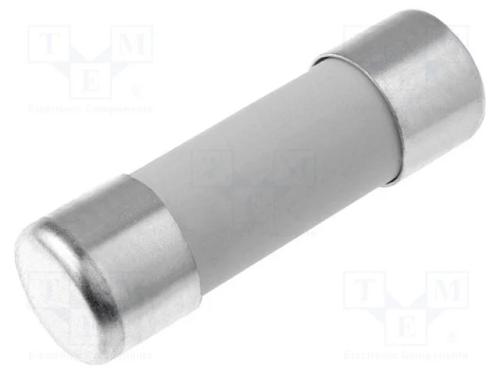 Fusível: Baixa Tensão, Gpv, 6a, 1kvdc, 10,3x38mm, Cobre, Prateado