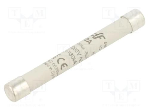 Fusível: Baixa Tensão, Gs, 12a, 1kvac, Cerâmico,Industrial