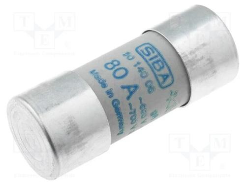 Fusível: Baixa Tensão, Gr, 80a, 690vac, 22x58mm