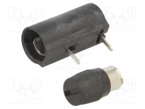 Tomada, Fusíveis Cilíndricos, Tht, 5x20mm, 6,3a, Raster: 12,5mm