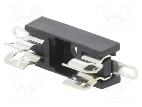 Tomada, Fusíveis Cilíndricos, Roscado, 5x20mm, 6,3a, Ul94v-0, 647