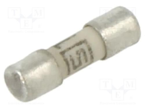 Fusível: baixa tensão, retardado, 1,5A, 125VAC, 1.