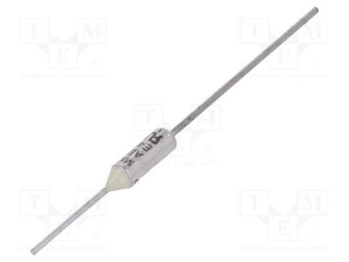 Fusível: Térmico, 10a, 250v, 12mm, 104c