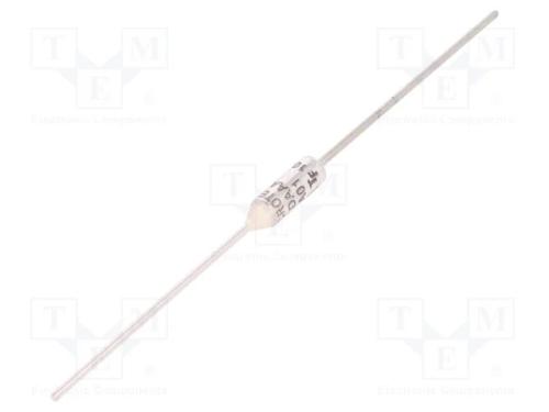 Fusível: Térmico, 10a, 250v, 12mm, 104c
