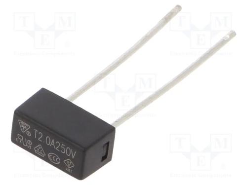 Fusível: Baixa Tensão, Retardado, 2a, 250vac, Te5, 883.200g