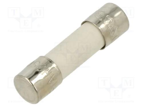 Fusível: Baixa Tensão, Rápido, 1a, 250vac, Cerâmico,Cilíndrico