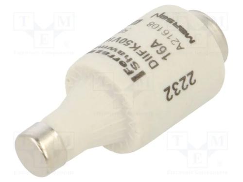 Fusível: Baixa Tensão, Gg, 16a, 500vac, 500vdc, Industrial, Dii