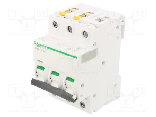 Disjuntor Contra Sobreintensidades, 400vac, Inom: 16a, Polos: 3