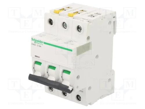 Disjuntor Contra Sobreintensidades, 400vac, Inom: 16a, Polos: 3