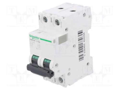 Disjuntor Contra Sobreintensidades, 500vdc, Inom: 16a, Polos: 2