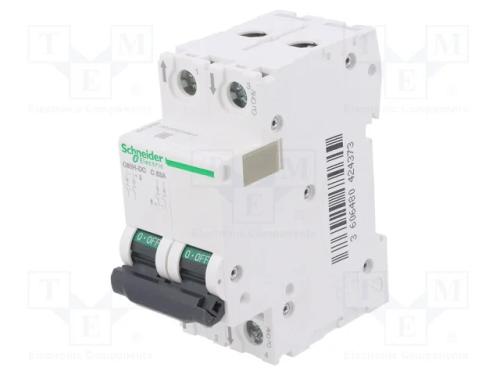 Disjuntor Contra Sobreintensidades, 500vdc, Inom: 63a, Polos: 2