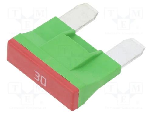 Fusível: Baixa Tensão, 30a, 80vdc, Automotivo, 30mm, Maxi