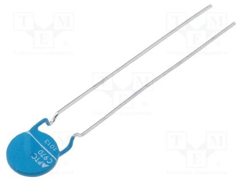 Fusível: Termístor Ptc, 150ma, 24v, Cerâmico, 5mm, 0,6x35mm