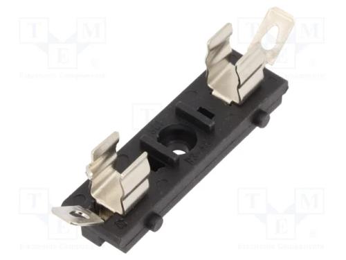 Tomada, Fusíveis Cilíndricos, Roscado, 6,3x32mm, 10a, Mat: Pbt