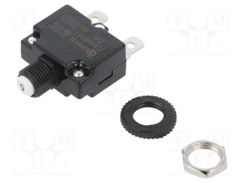 Fusível: Térmico, 5a, Imax: 1ka, 125v,250v, 32vdc,50vdc