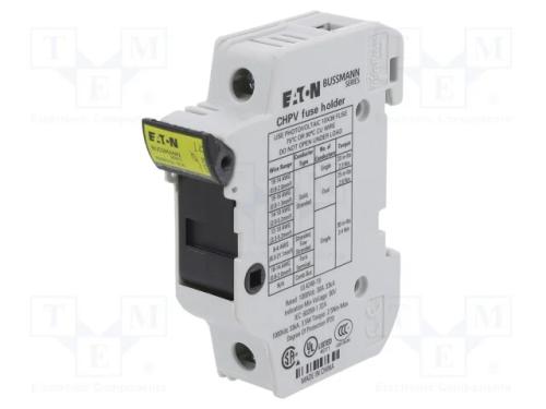 Tomada, 10,3x38mm, para Trilho Din, 30a, Polos: 1, 1kvdc, -20&divide;120c