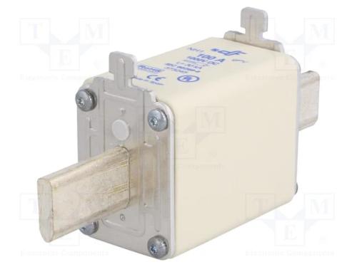 Fusível: Baixa Tensão, Gpv, 100a, 1000vdc, Cerâmico,Industrial