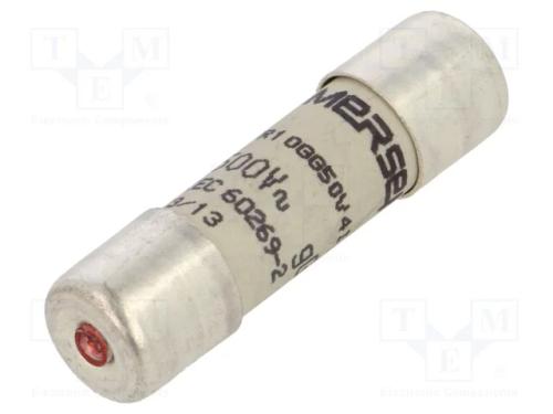 Fusível: Baixa Tensão, Gg,Retardado, 4a, 500vac, 250vdc, 10x38mm